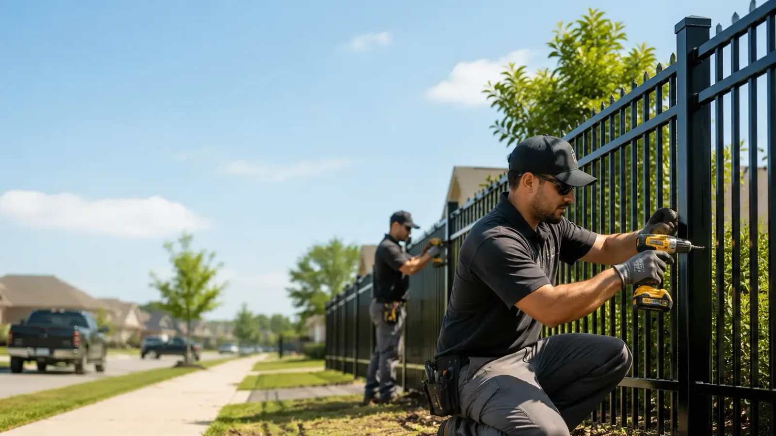 Metal Fence Installation in Parish, NY